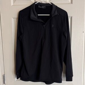 Under Armour Men's Black Quarter-Zip Pullover